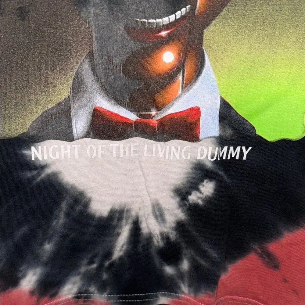 Goosebumps Red and Black Tie-Dye T-Shirt - Picture 5 of 8